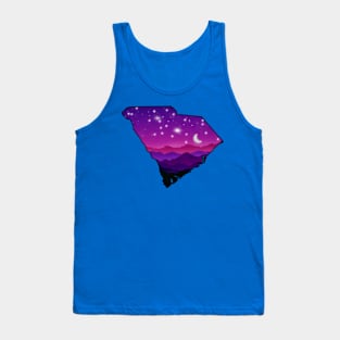 South Carolina mountains at night Tank Top